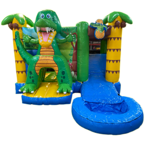 multiplay krokodil springkussen