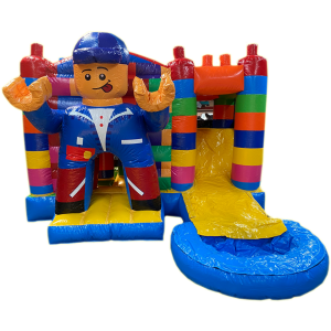 Multiplay lego springkussen