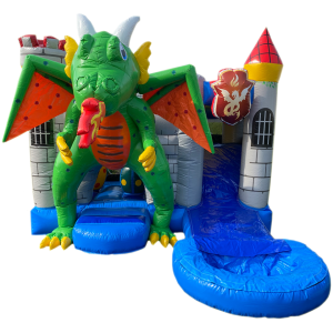 Multiplay draak springkussen